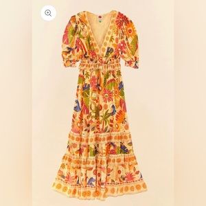 FARM Rio Tapestry Maxi Dress Size XS NWT